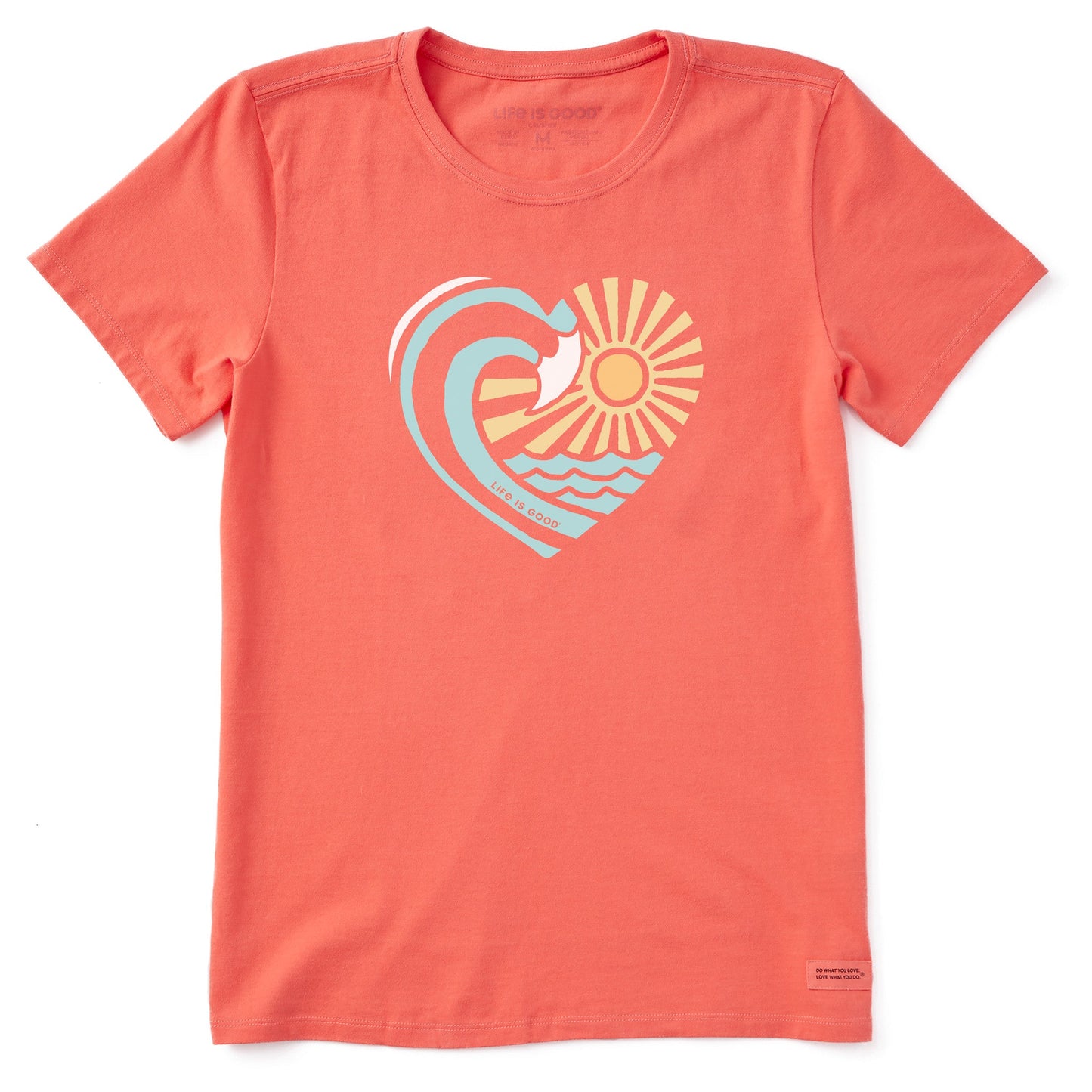 Women's Waveheart Short Sleeve Crusher Tee