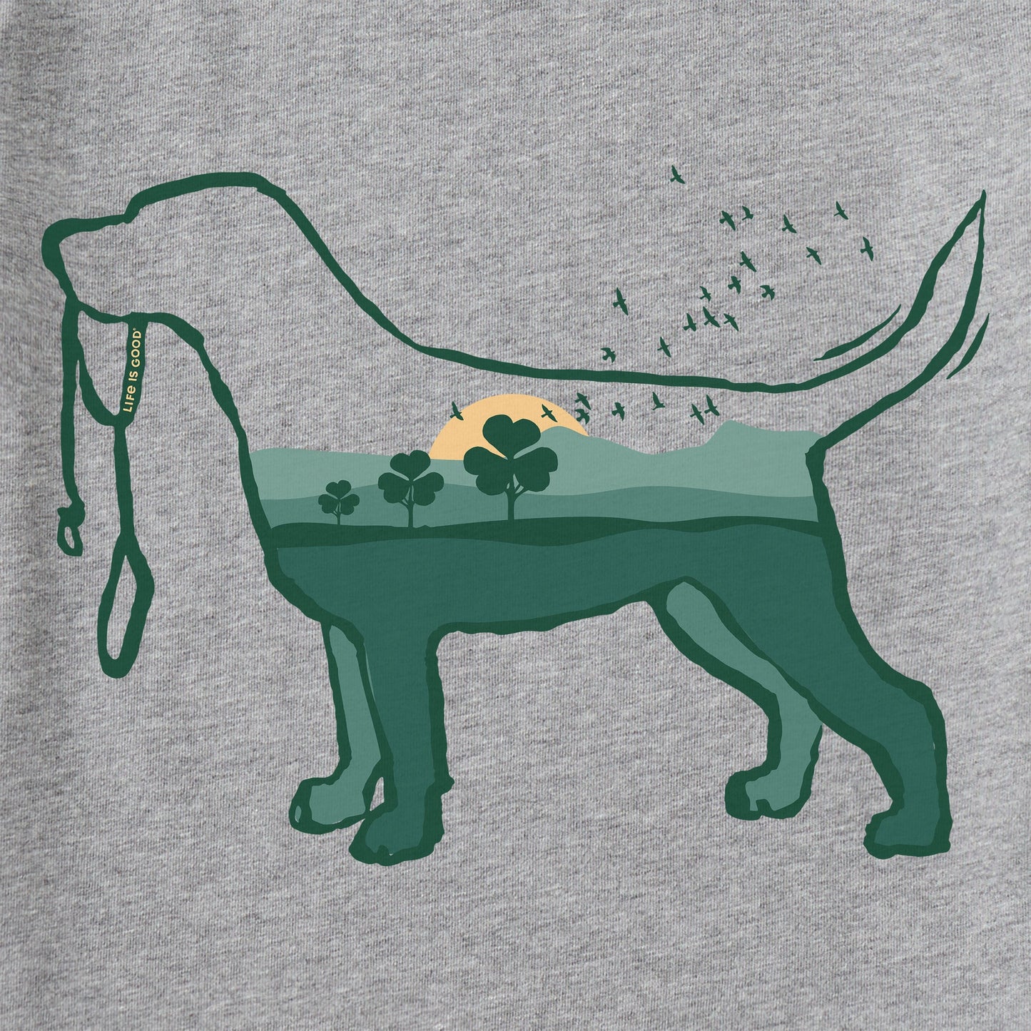 Men's Clover Dogscape Short Sleeve Tee