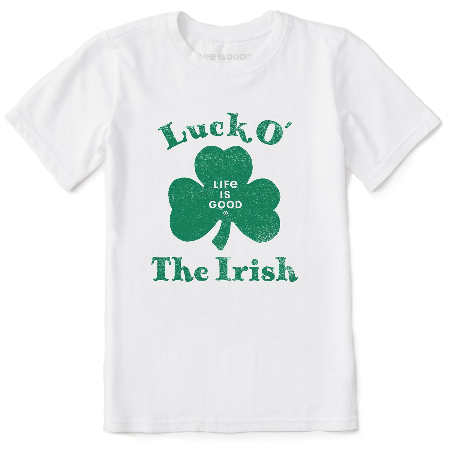 Kids Luck O' The Irish Short Sleeve Crusher Tee