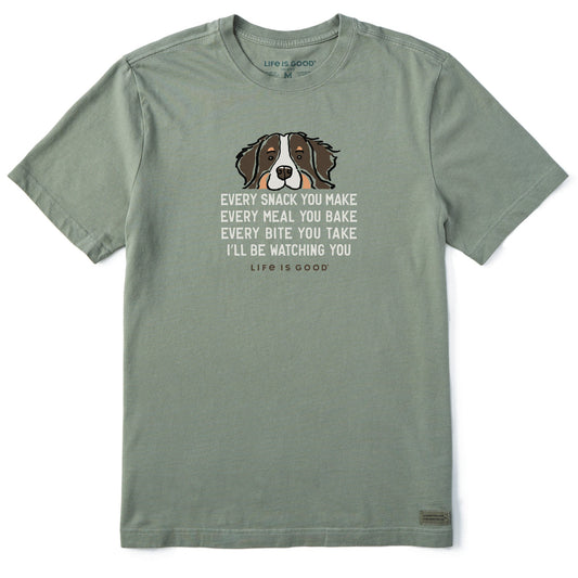 Men's I'll Be Watching You Bernese Short Sleeve Tee