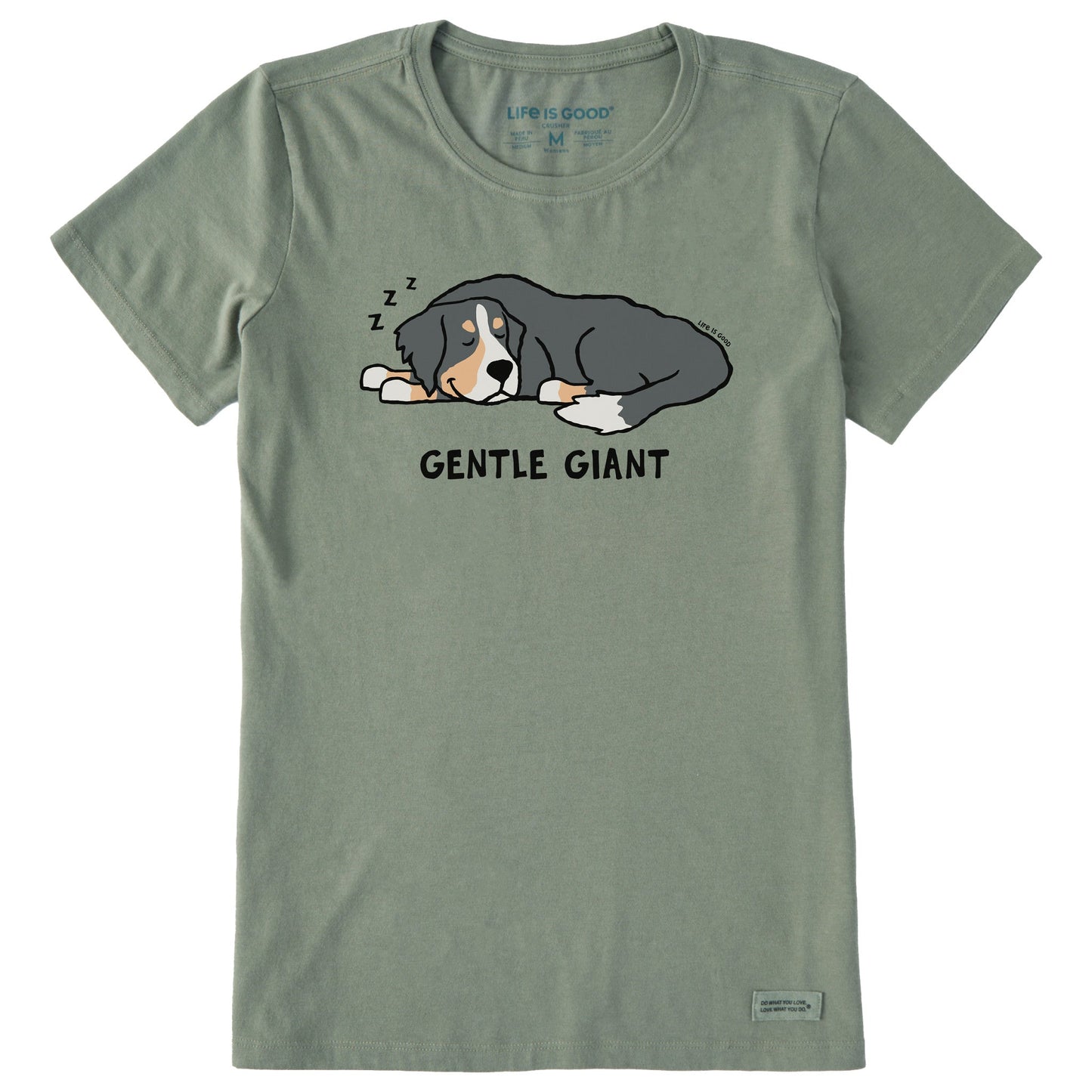 Women's Bernese Gentle Giant Short Sleeve Crusher Tee