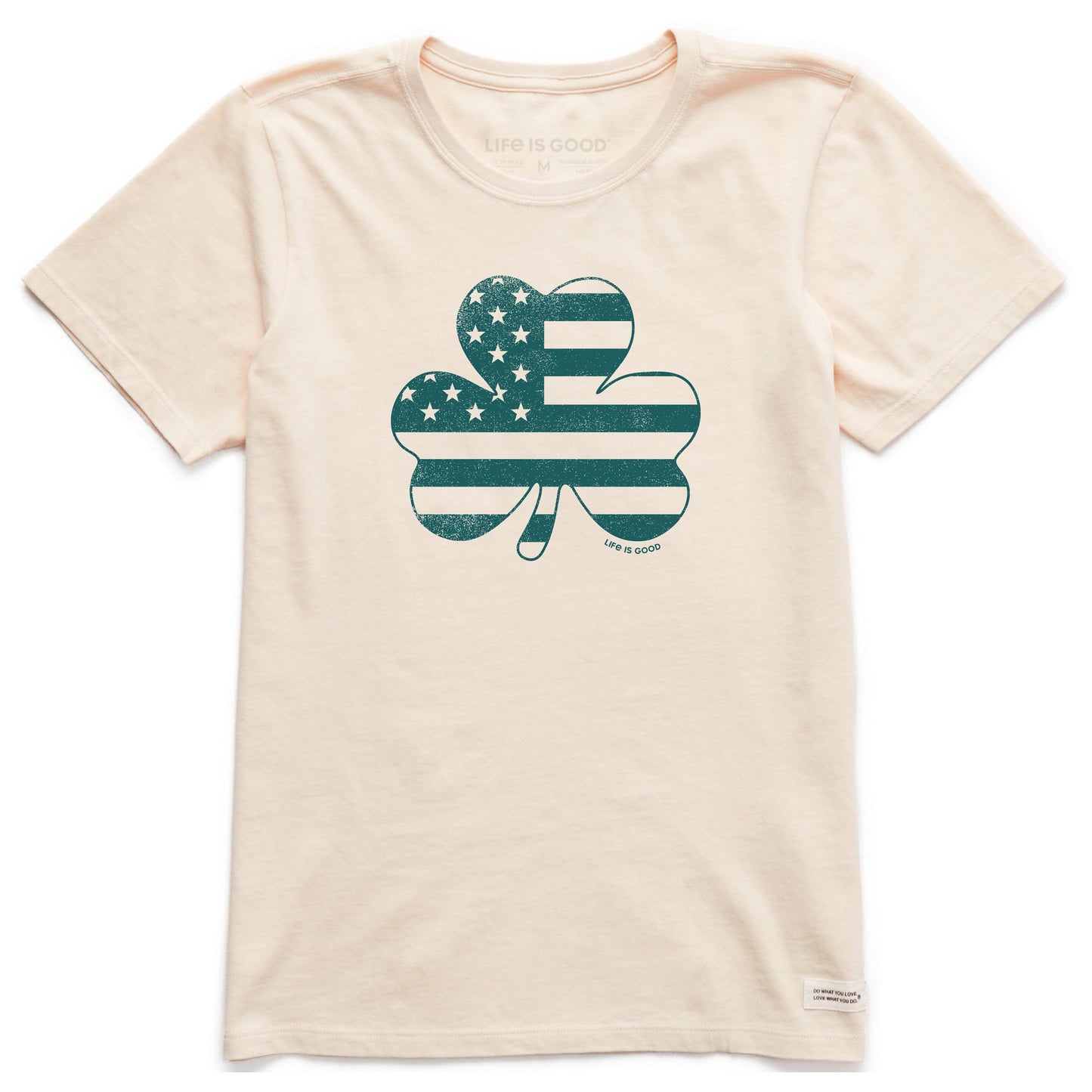 Women's Clover Flag Short Sleeve Crusher Tee