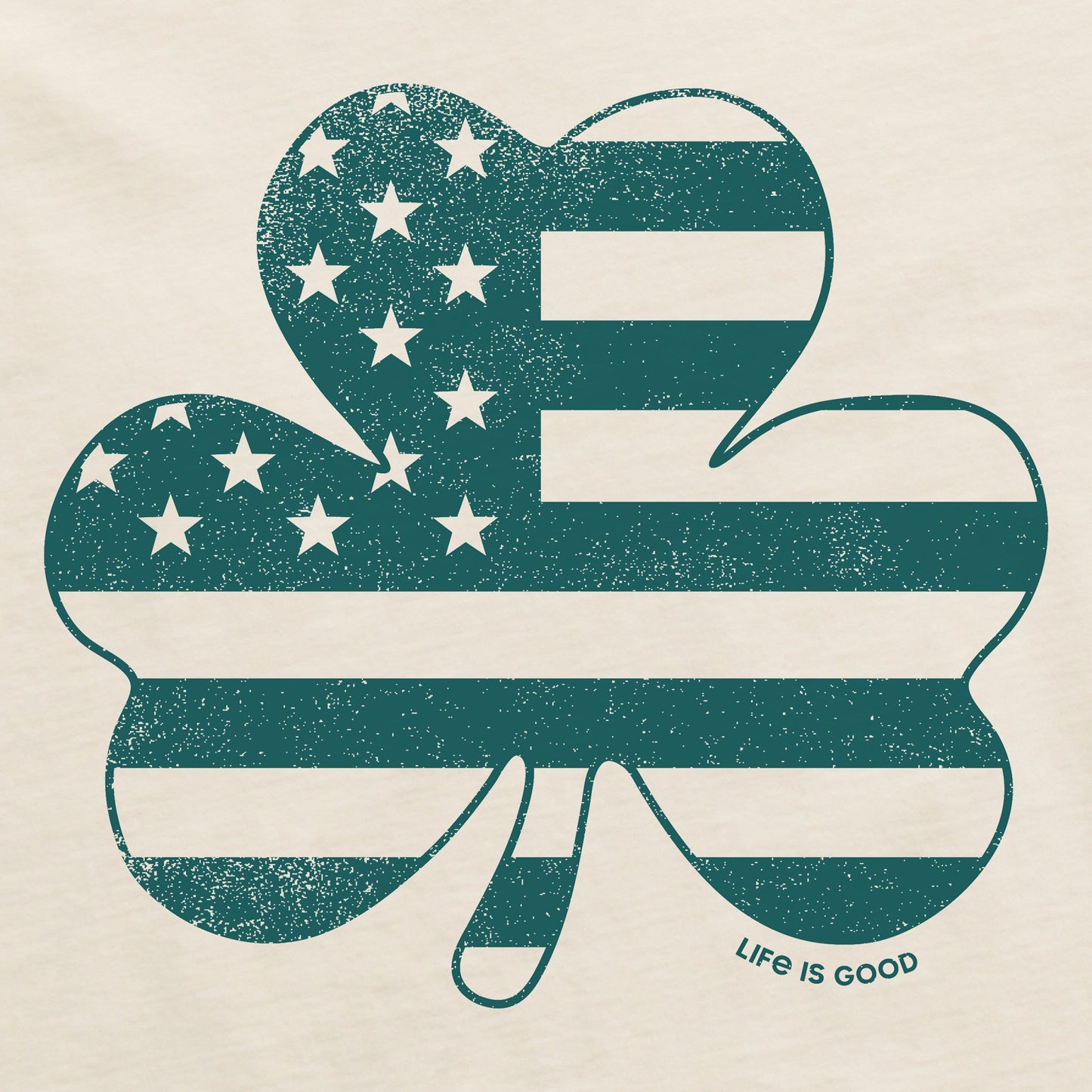 Women's Clover Flag Short Sleeve Crusher Tee