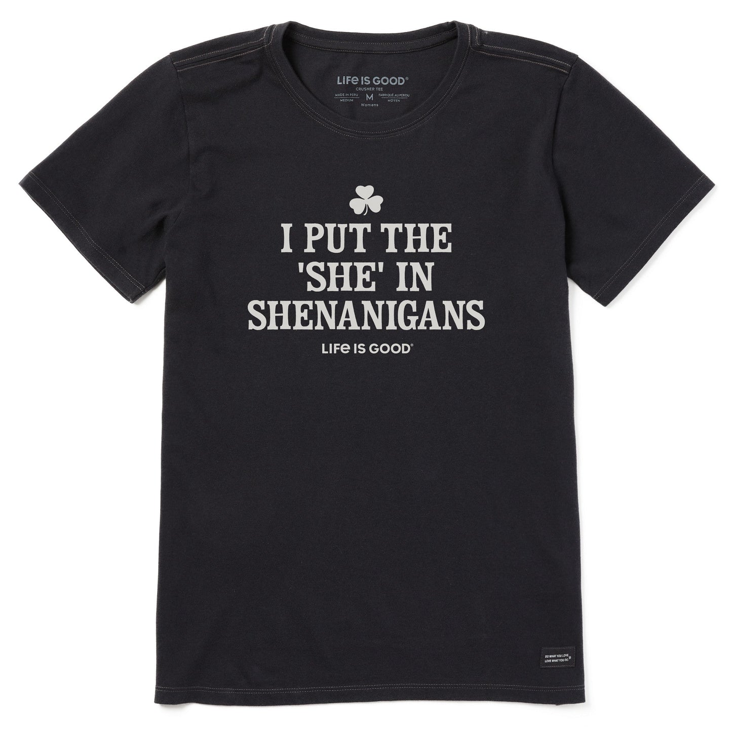 Women's She-Nanigans Short Sleeve Crusher Tee