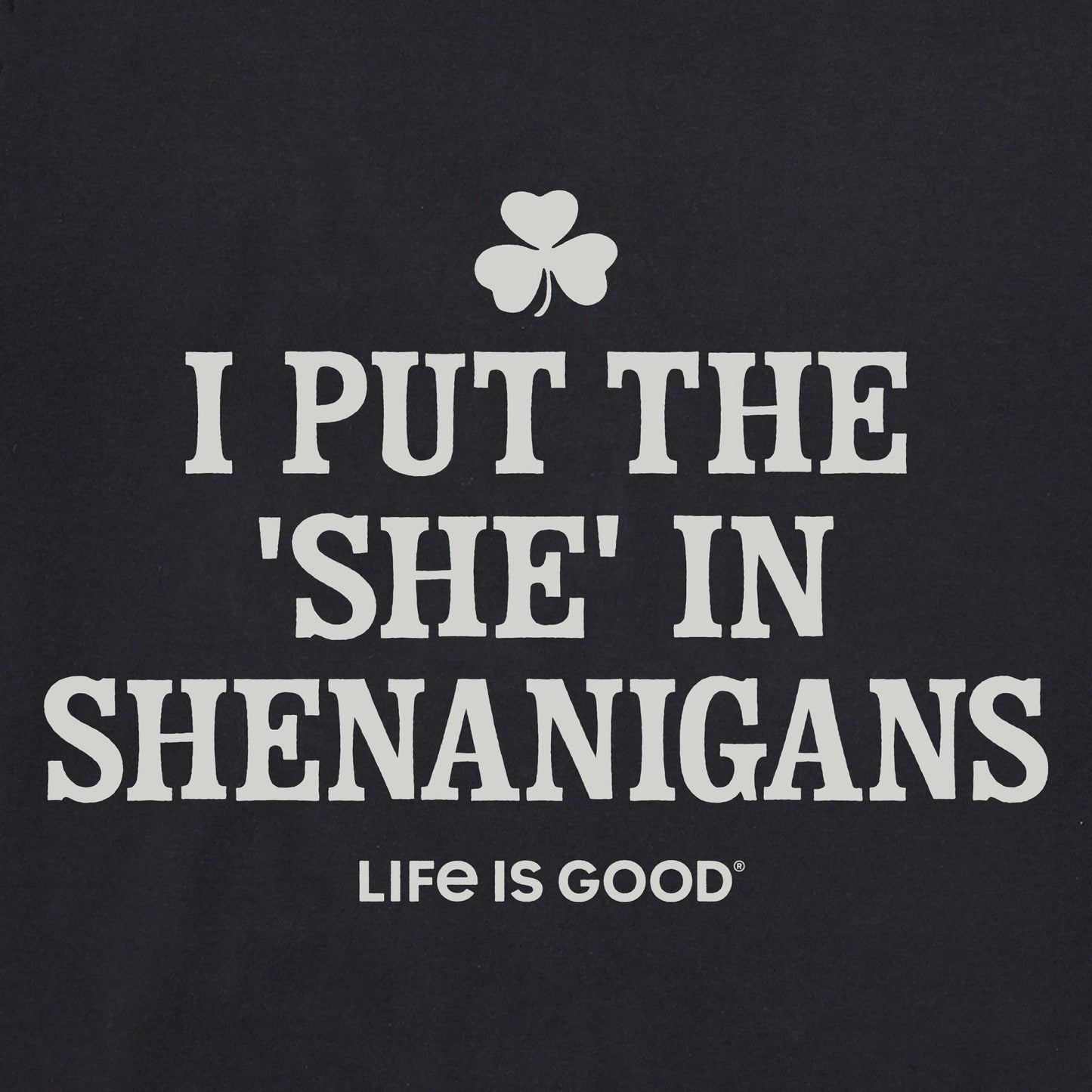 Women's She-Nanigans Short Sleeve Crusher Tee