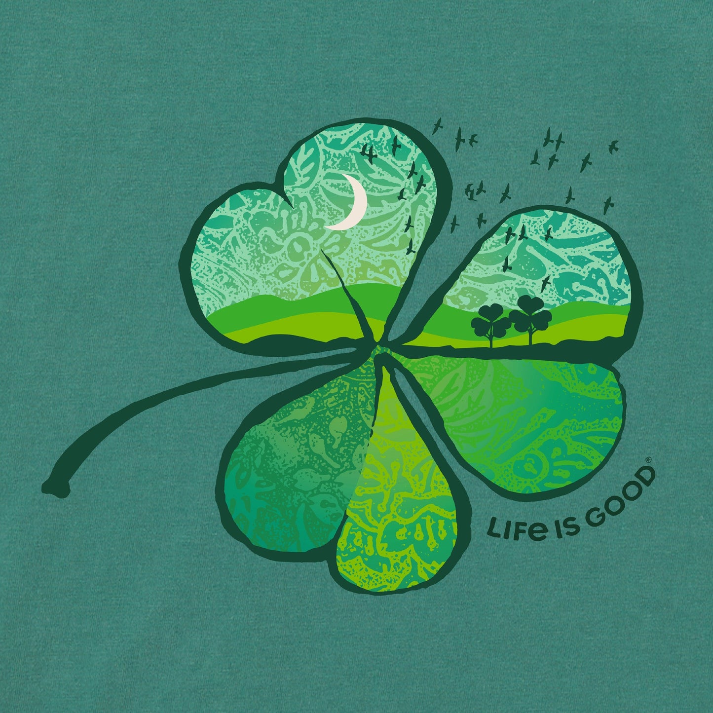 Men's Cloverfield Short Sleeve Crusher Tee