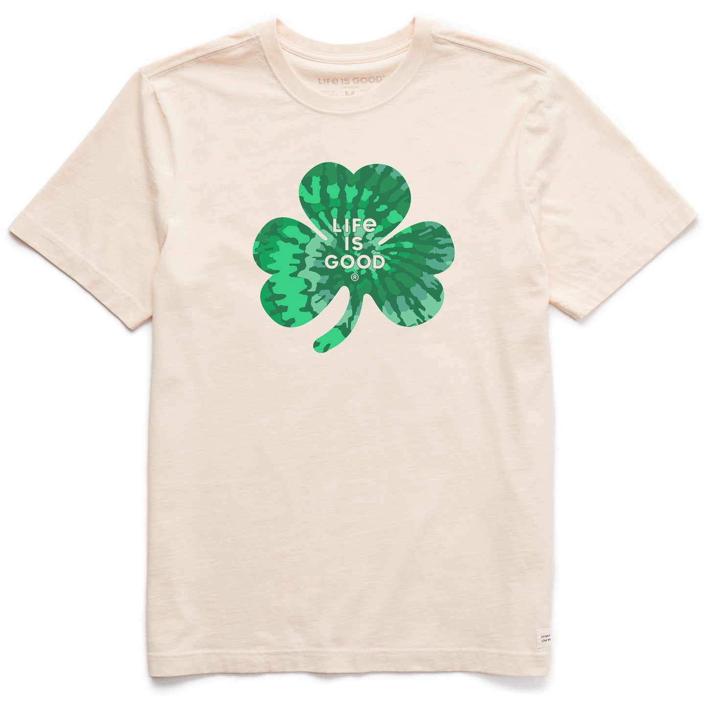 Men's Tie Dye Clover Short Sleeve Crusher Tee