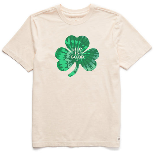 Men's Tie Dye Clover Short Sleeve Crusher Tee