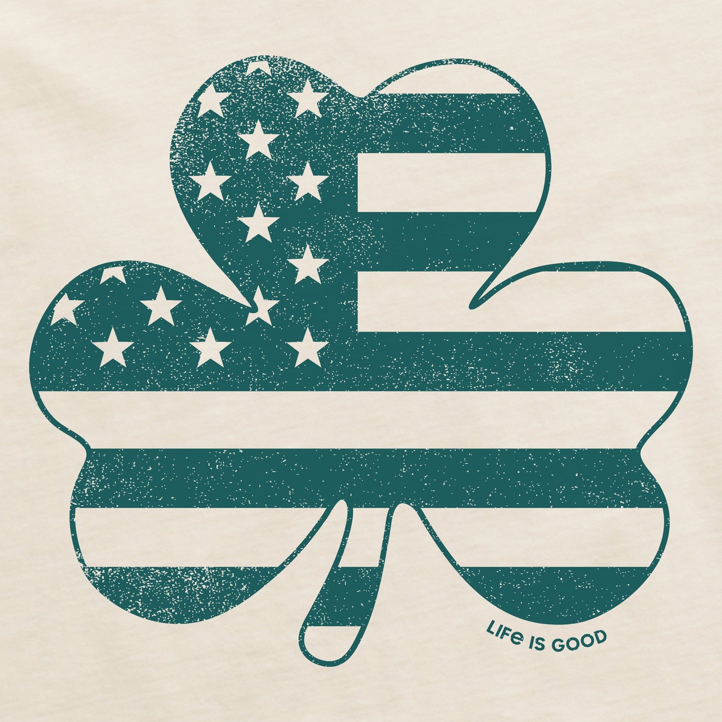Men's Clover Flag Short Sleeve Crusher Tee