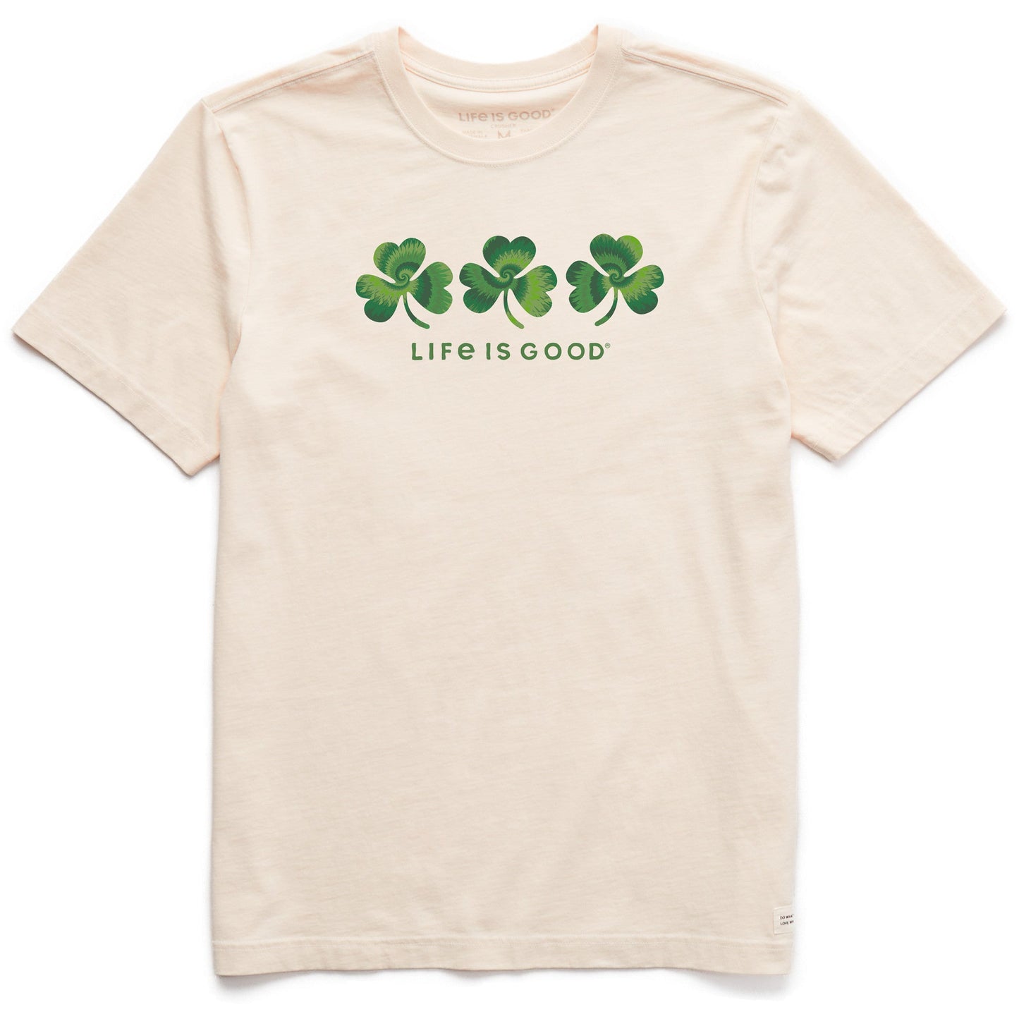 Men's 3 Tie Dye Clovers Short Sleeve Crusher Tee