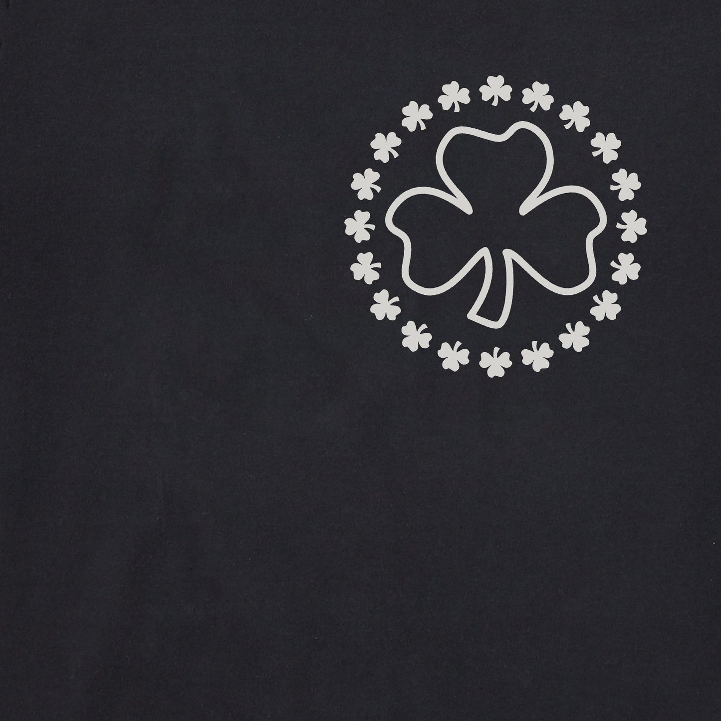 Men's Shamrock Mandala Short Sleeve Crusher Tee