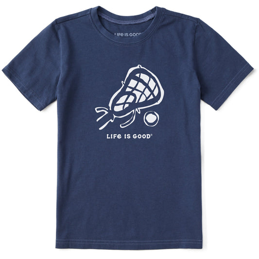Kids Lacrosse Short Sleeve Crusher Tee