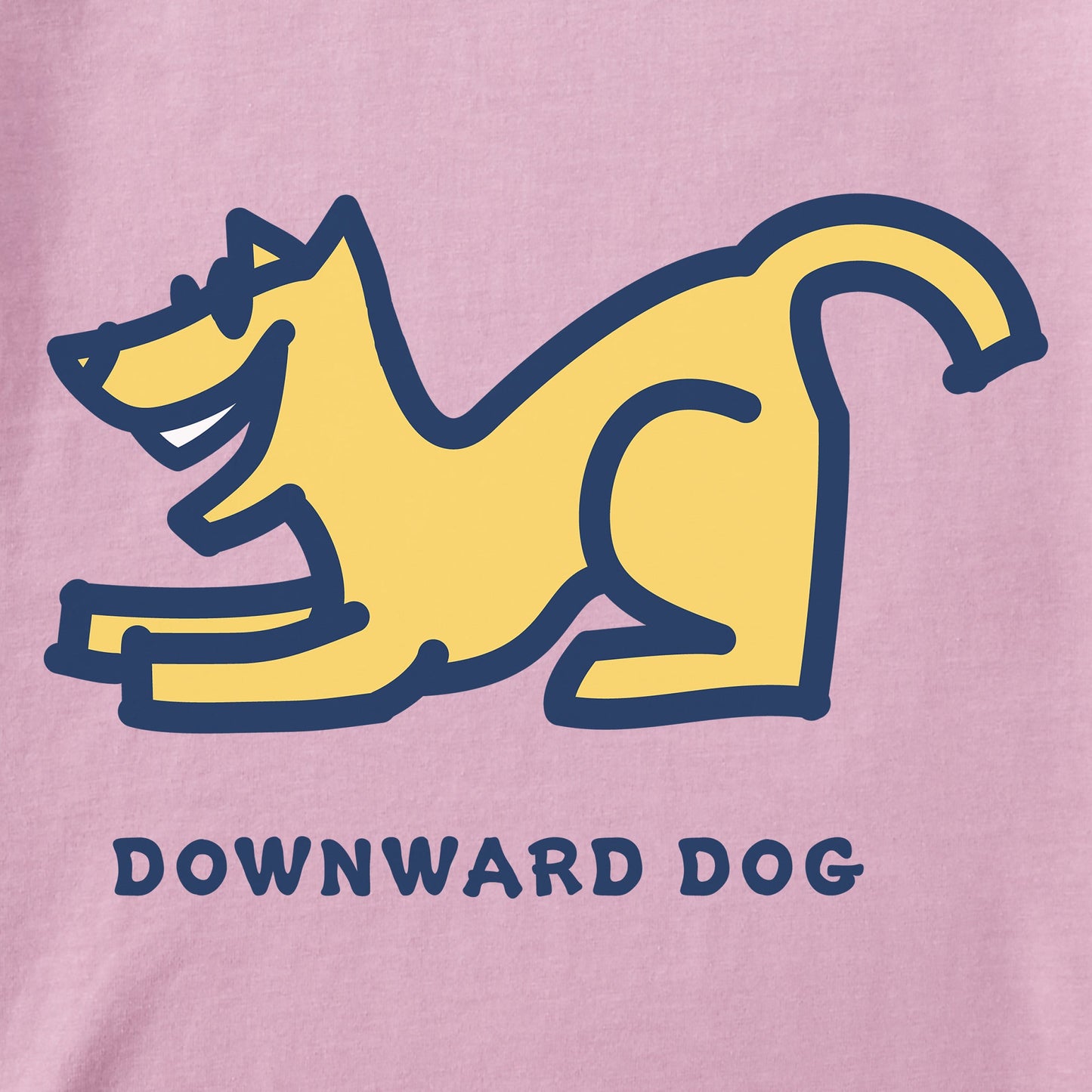 Women's Downward Dog Short Sleeve Crusher Vee