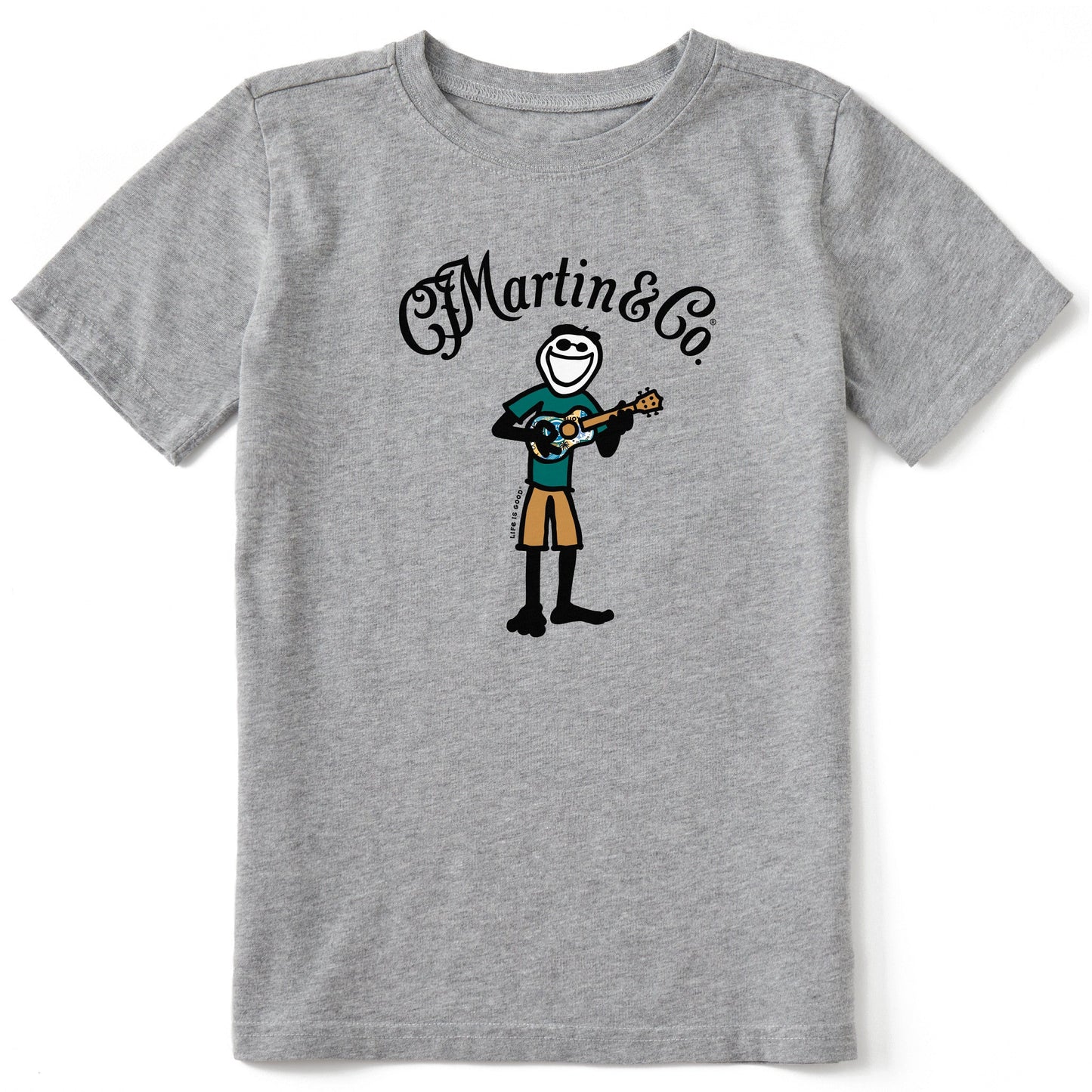 Kids Jake Martin Guitar Short Sleeve Crusher Tee