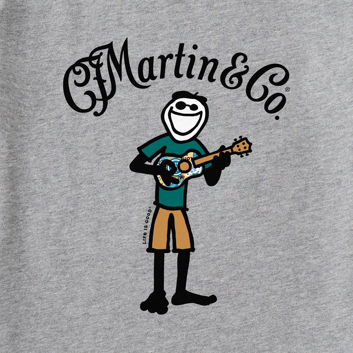 Kids Jake Martin Guitar Short Sleeve Crusher Tee