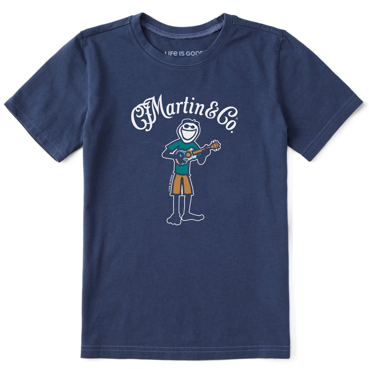 Kids Jake Martin Guitar Short Sleeve Crusher Tee