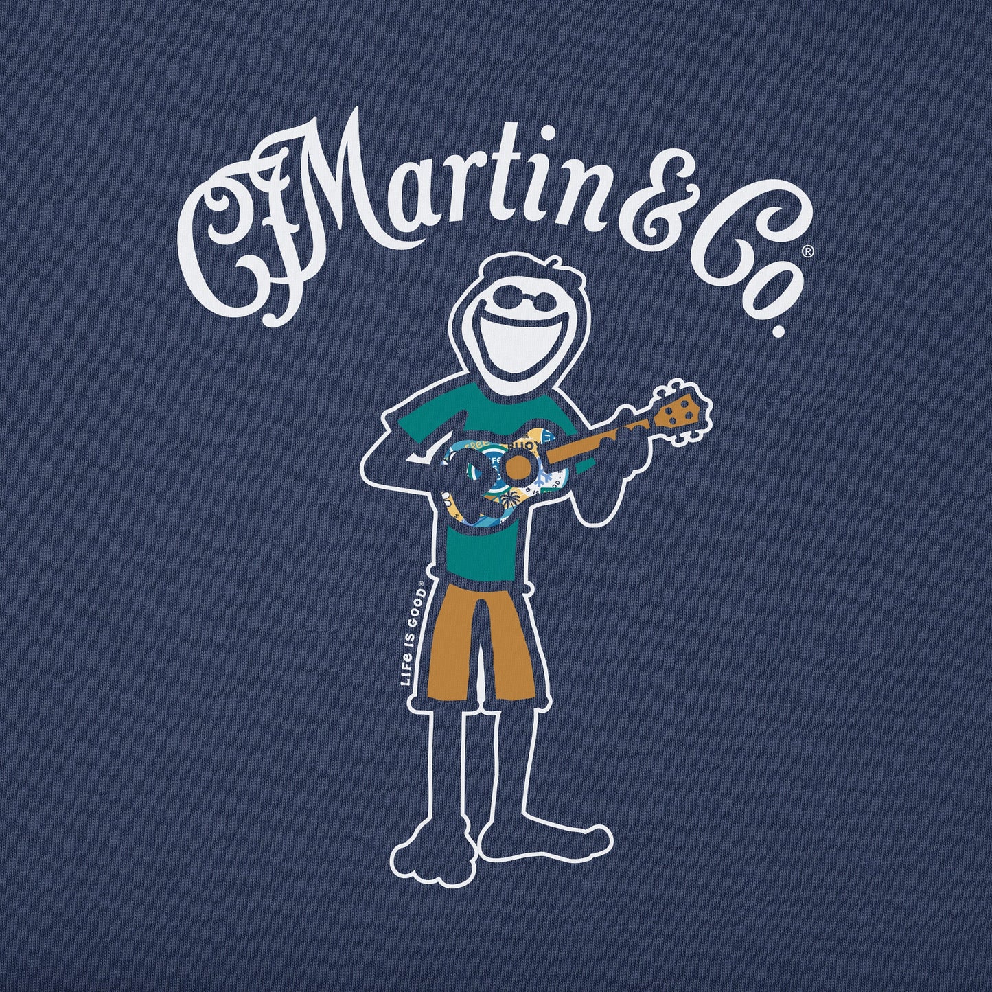 Kids Jake Martin Guitar Short Sleeve Crusher Tee