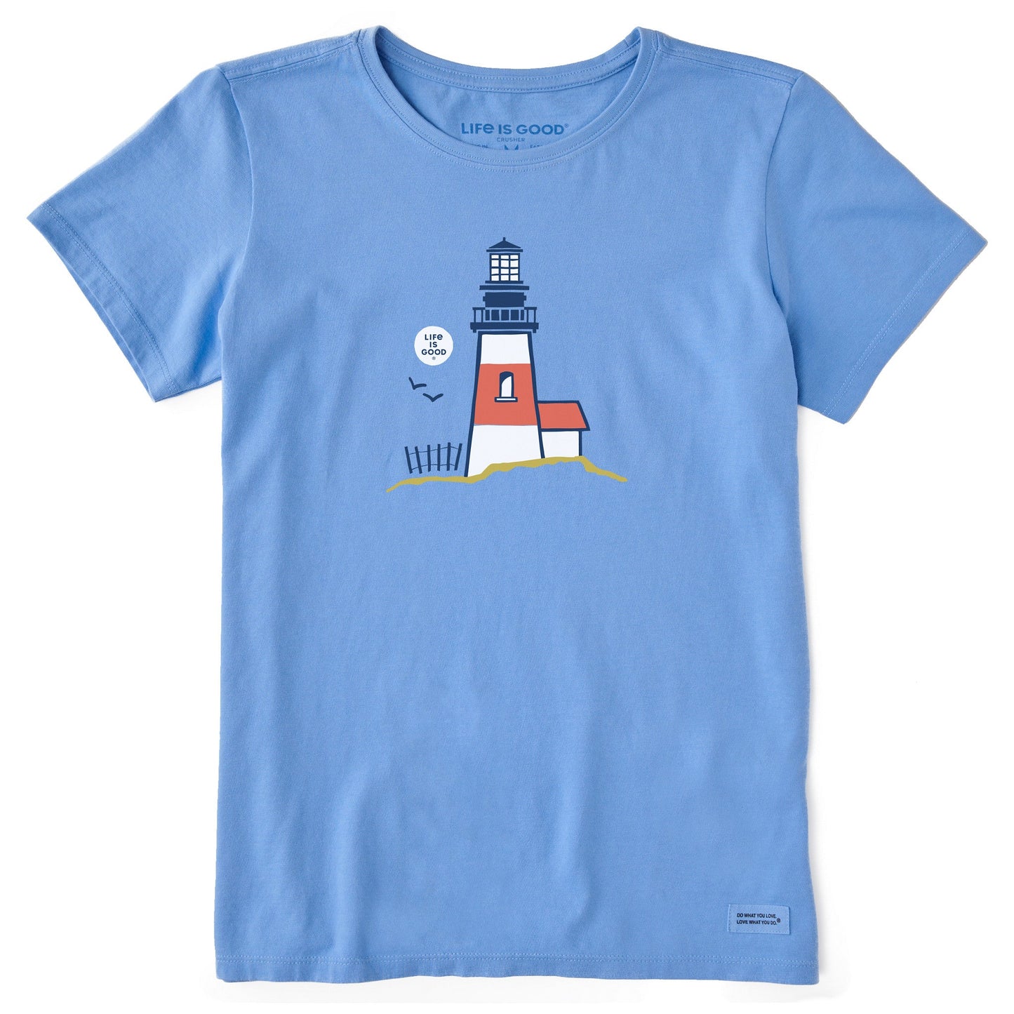 Women's Beach Lighthouse Short Sleeve Tee