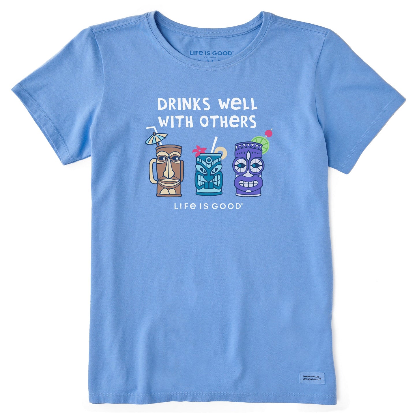 Women's Tiki Drinks Well Short Sleeve Tee