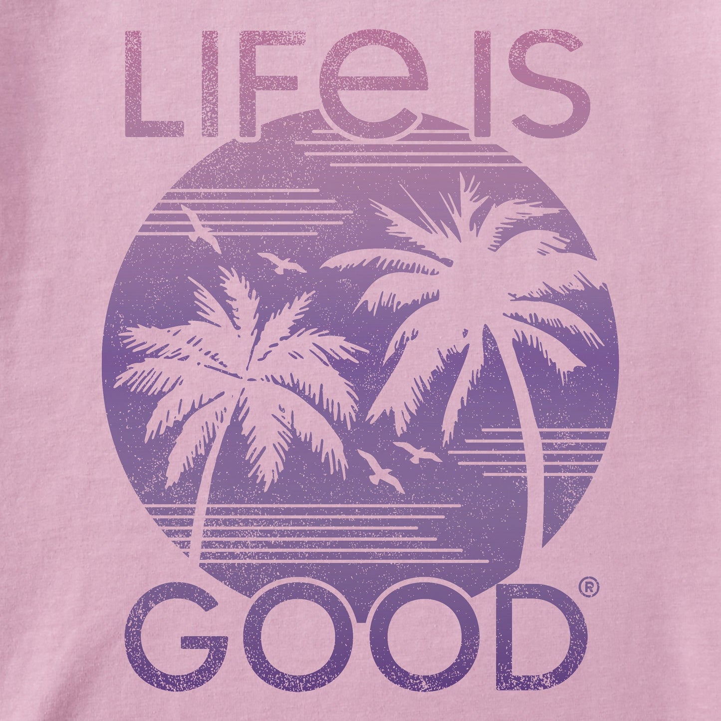 Women's Retro Palms Short Sleeve Tee