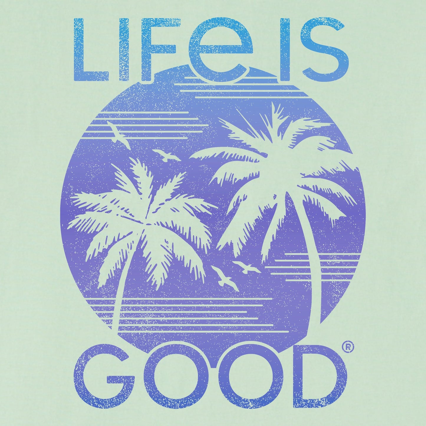 Women's Retro Palms Short Sleeve Tee