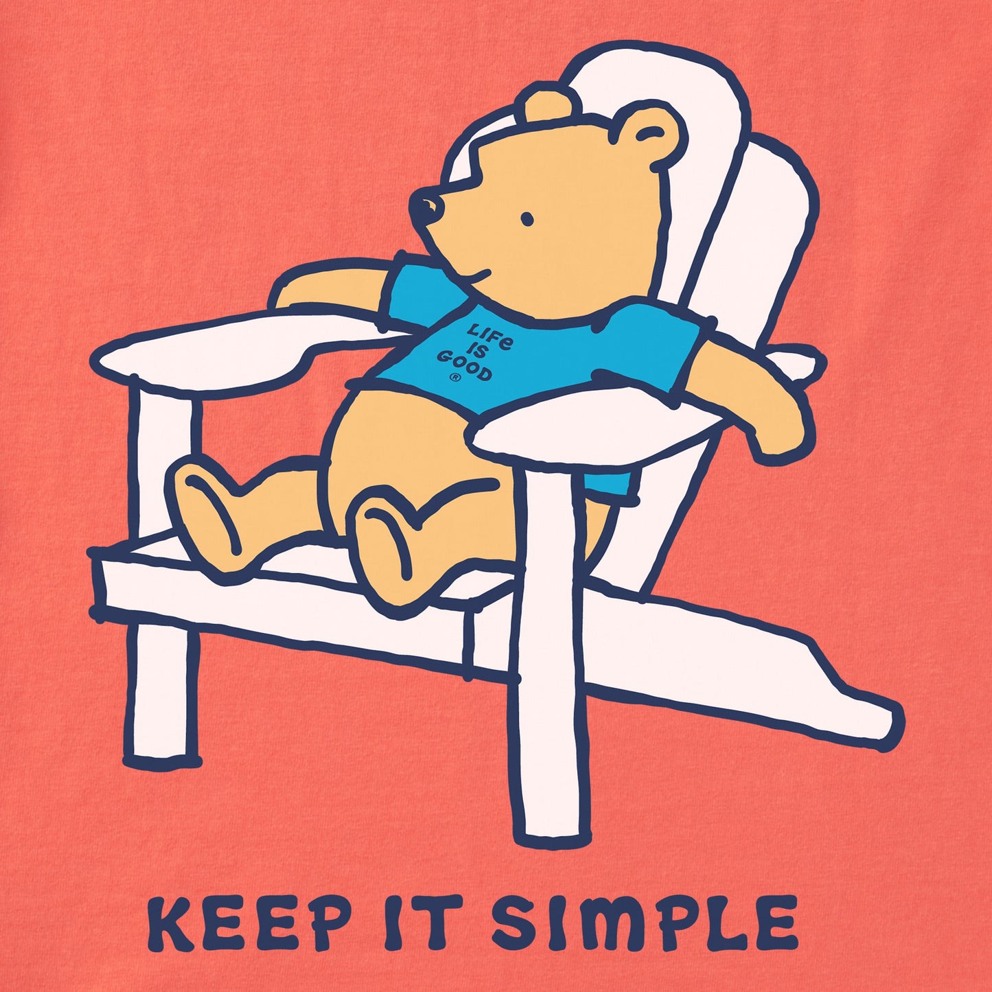 Women's Winnie Adirondack Keep it Simple Short Sleeve Vee