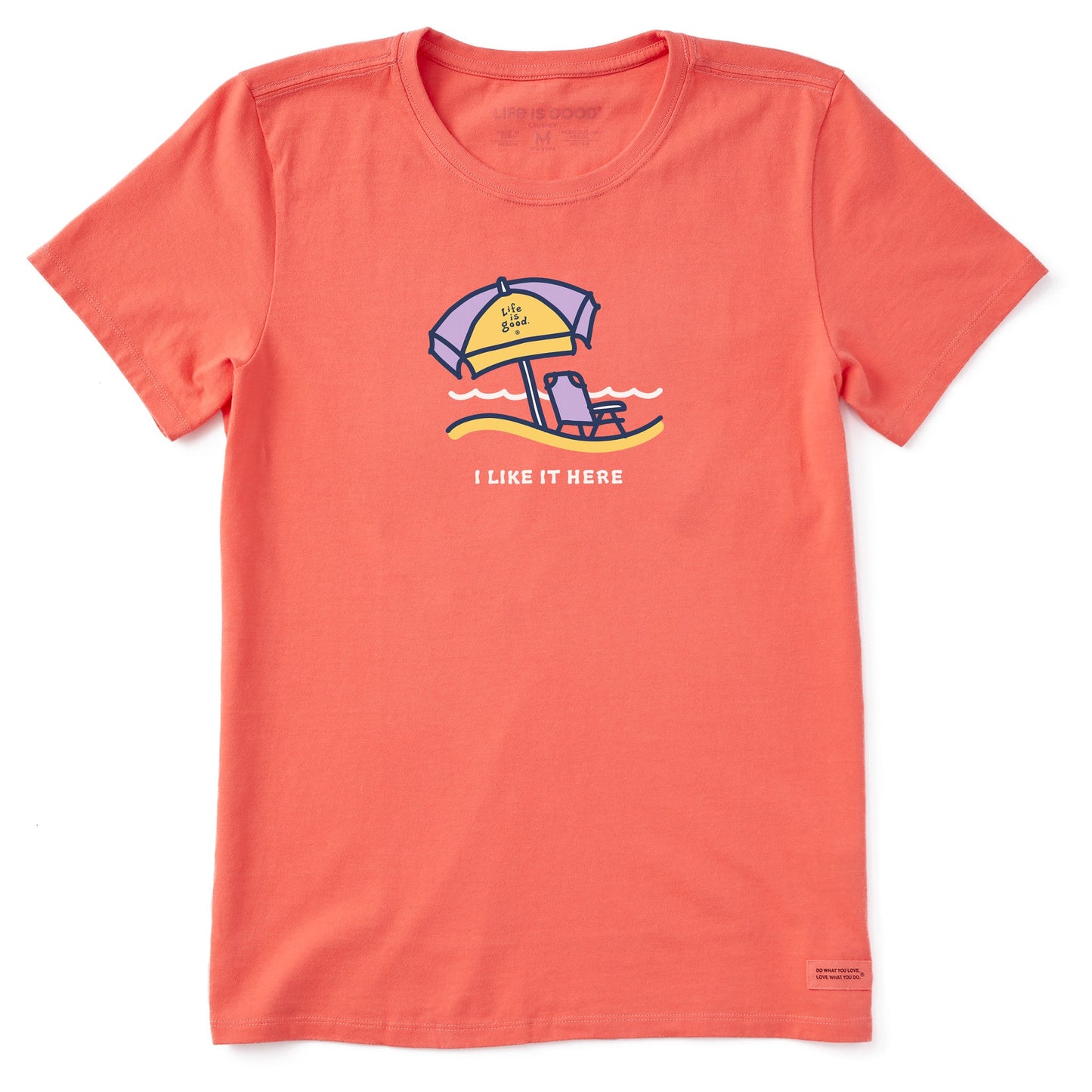 Women's Surfside Umbrella Like it Here Short Sleeve Tee