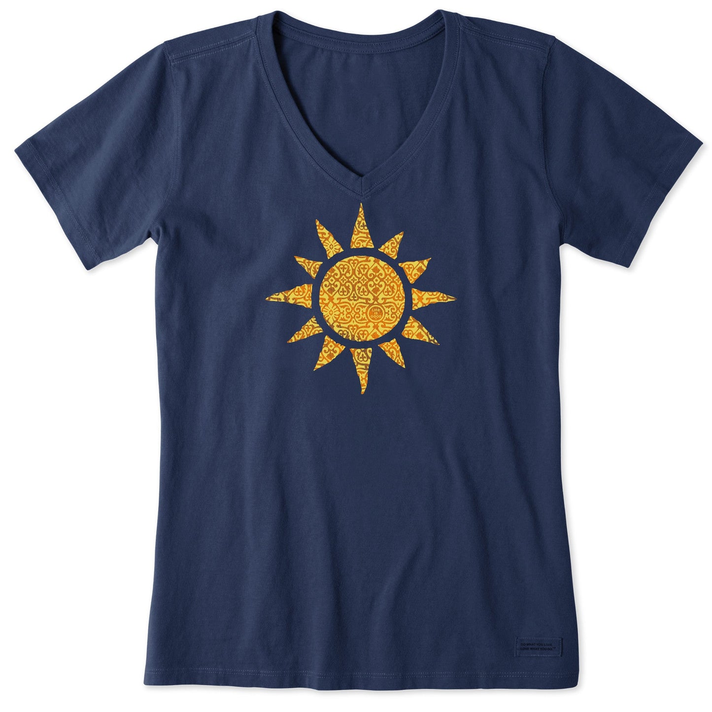 Women's Ancient Sun Short Sleeve Crusher Vee