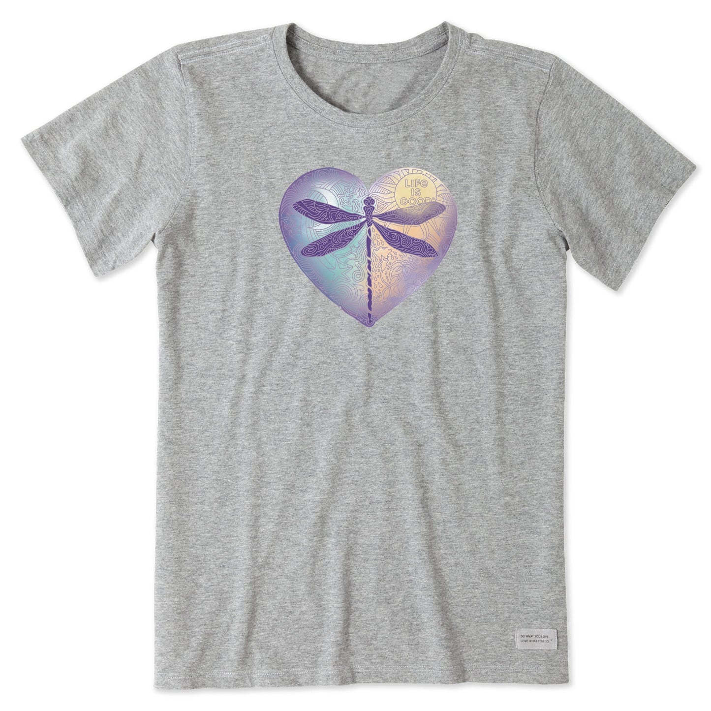 Women's Dragonfly Heart Short Sleeve Tee