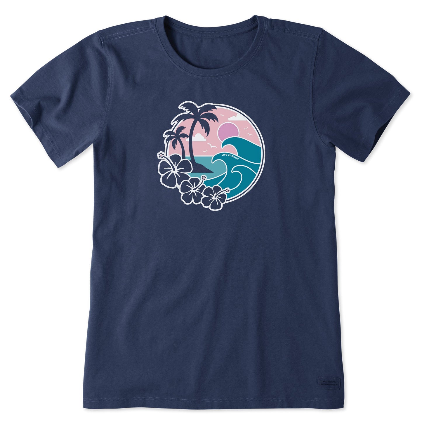 Women's Big Waves Short Sleeve Crusher Tee