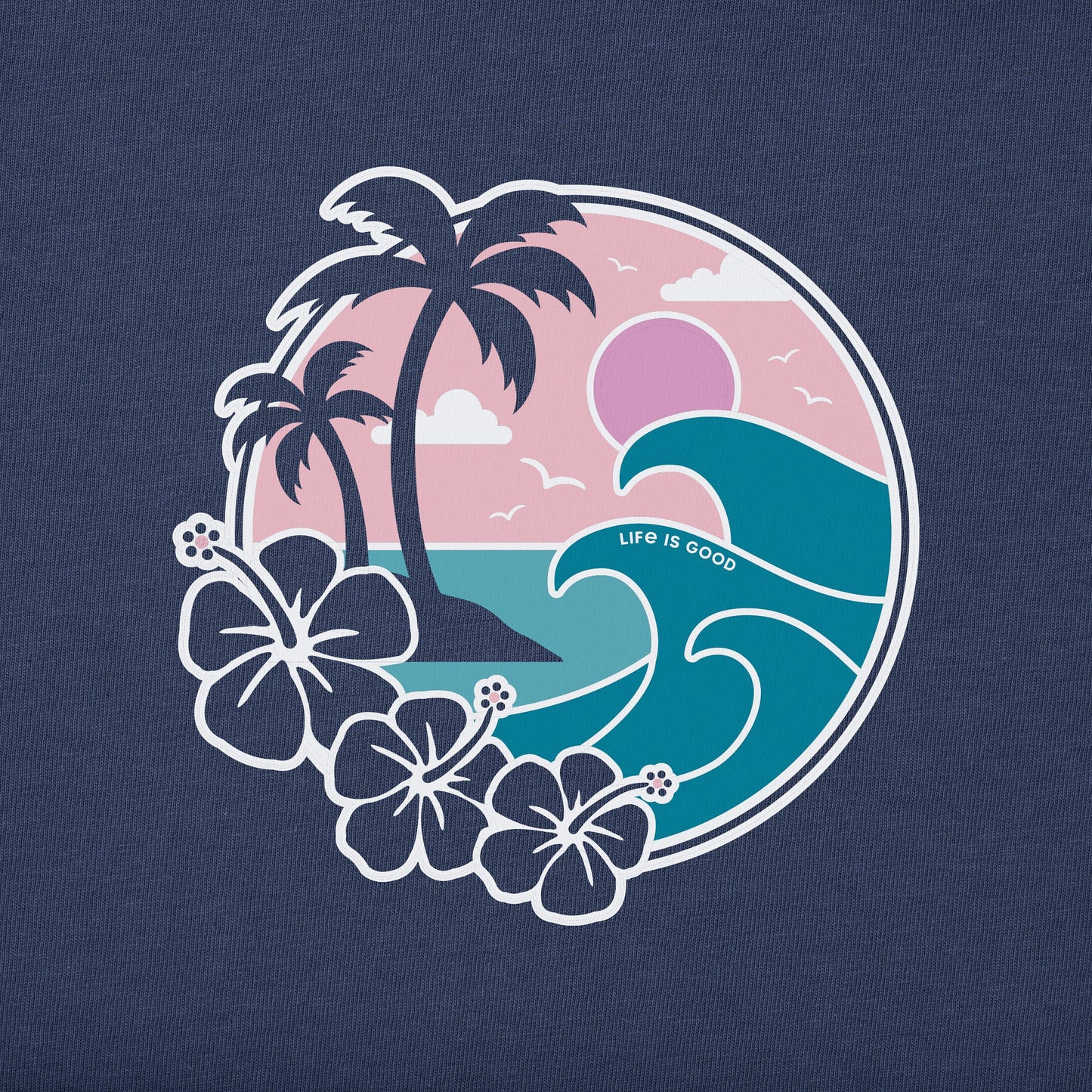 Women's Big Waves Short Sleeve Crusher Tee