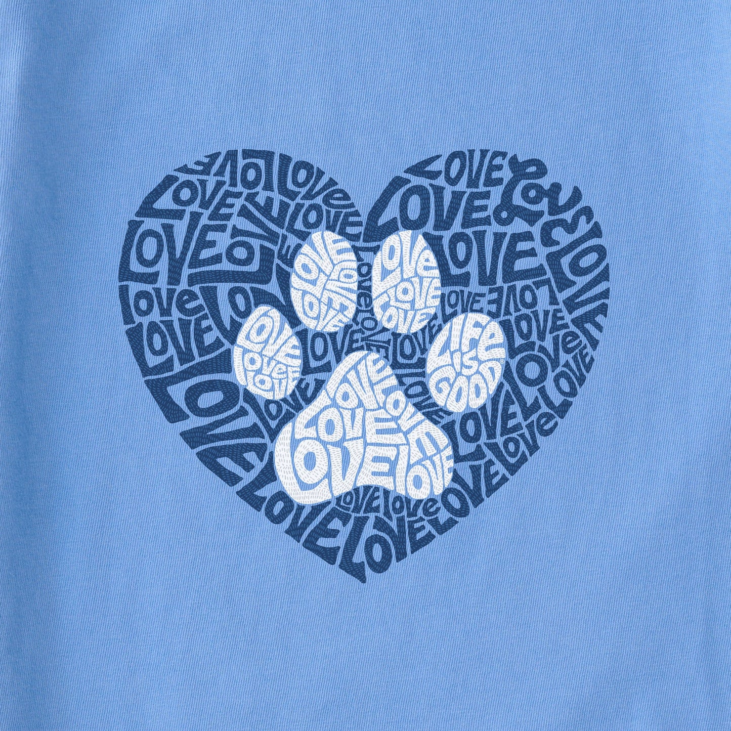 Women's Animal Heart Short Sleeve Crusher Tee