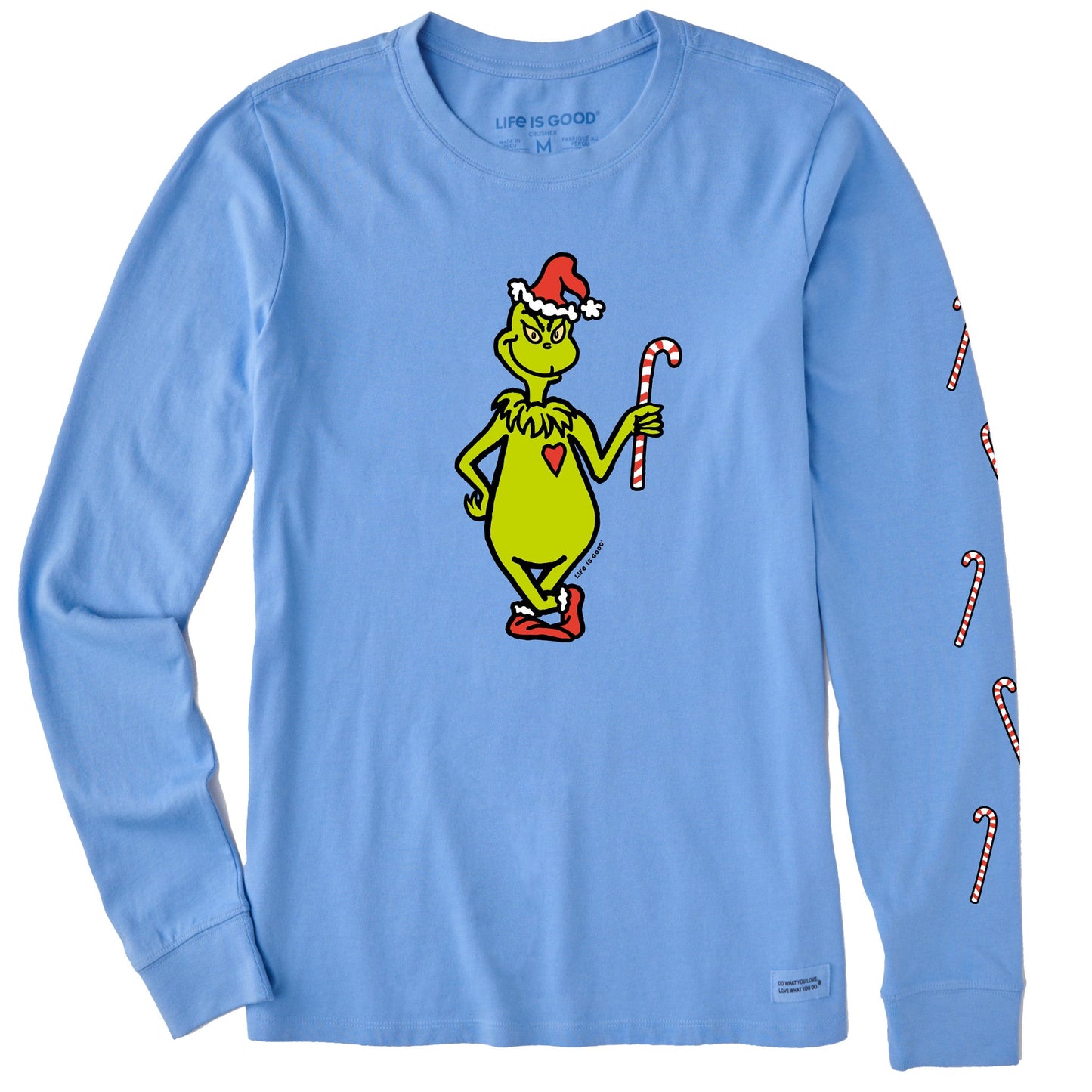 Women's Greetings From Who-Ville Long Sleeve Crusher Tee