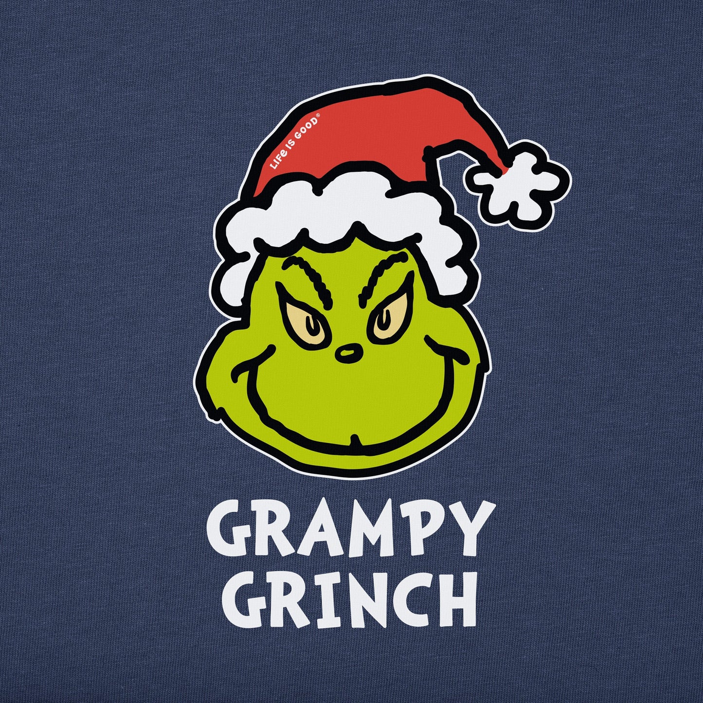 Men's Grampy Grinch Long Sleeve Crusher Tee