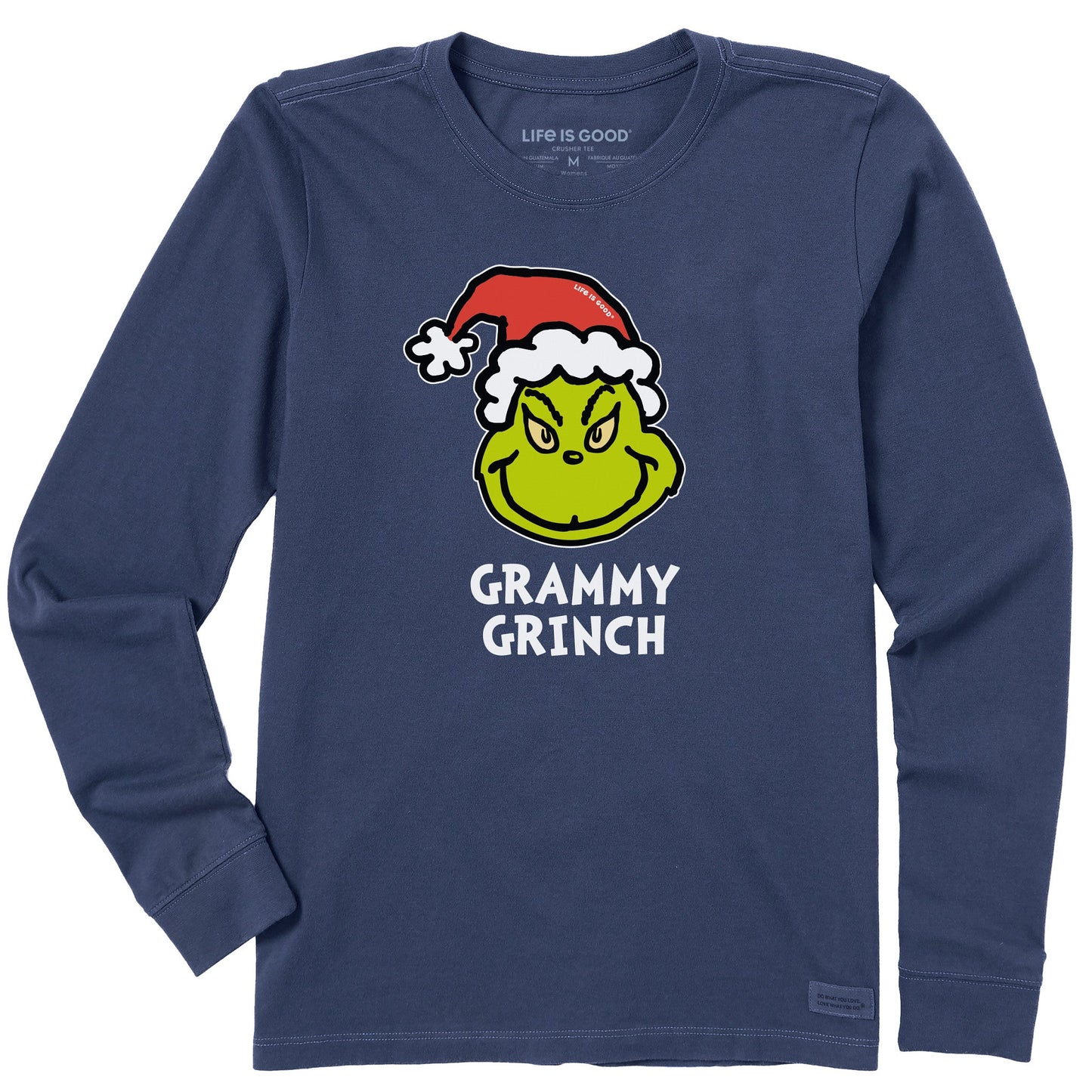 Women's Grammy Grinch Long Sleeve Crusher Tee