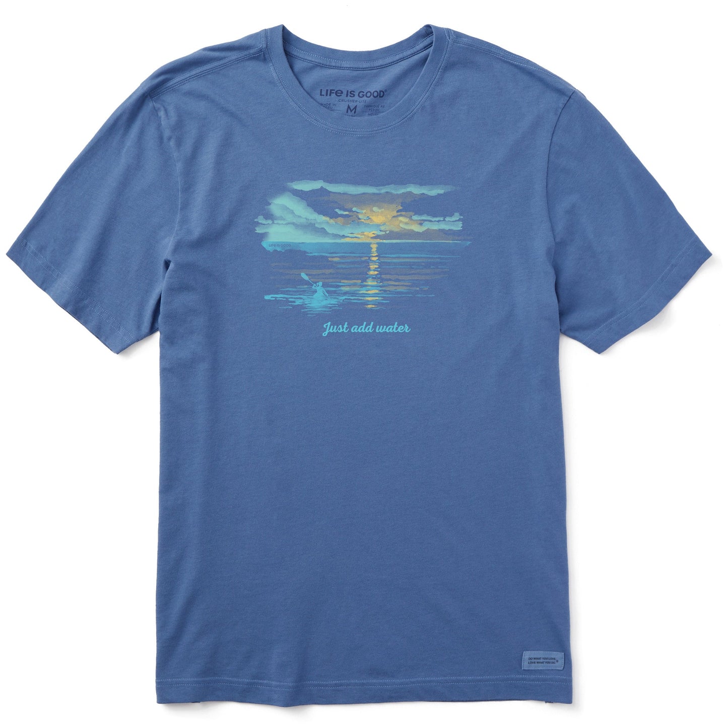 Men's Just Add Water Kayak Sunset Short Sleeve Tee