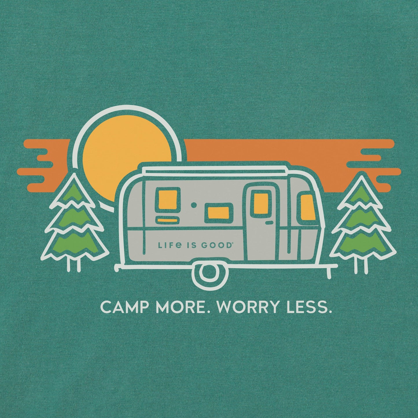 Men's Camp More Camper Short Sleeve Crusher Tee