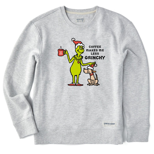 Women's Less Grinchy Coffee Simply True Crew