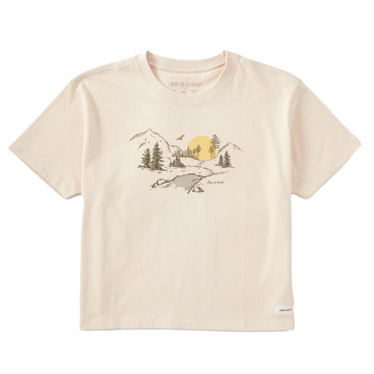 Women's Trail Short Sleeve Crusher Boxy Tee