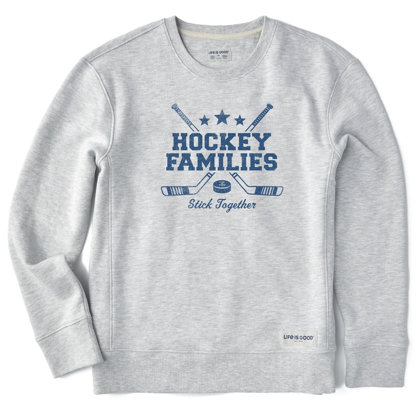 Women's Hockey Families Simply True Fleece Crew