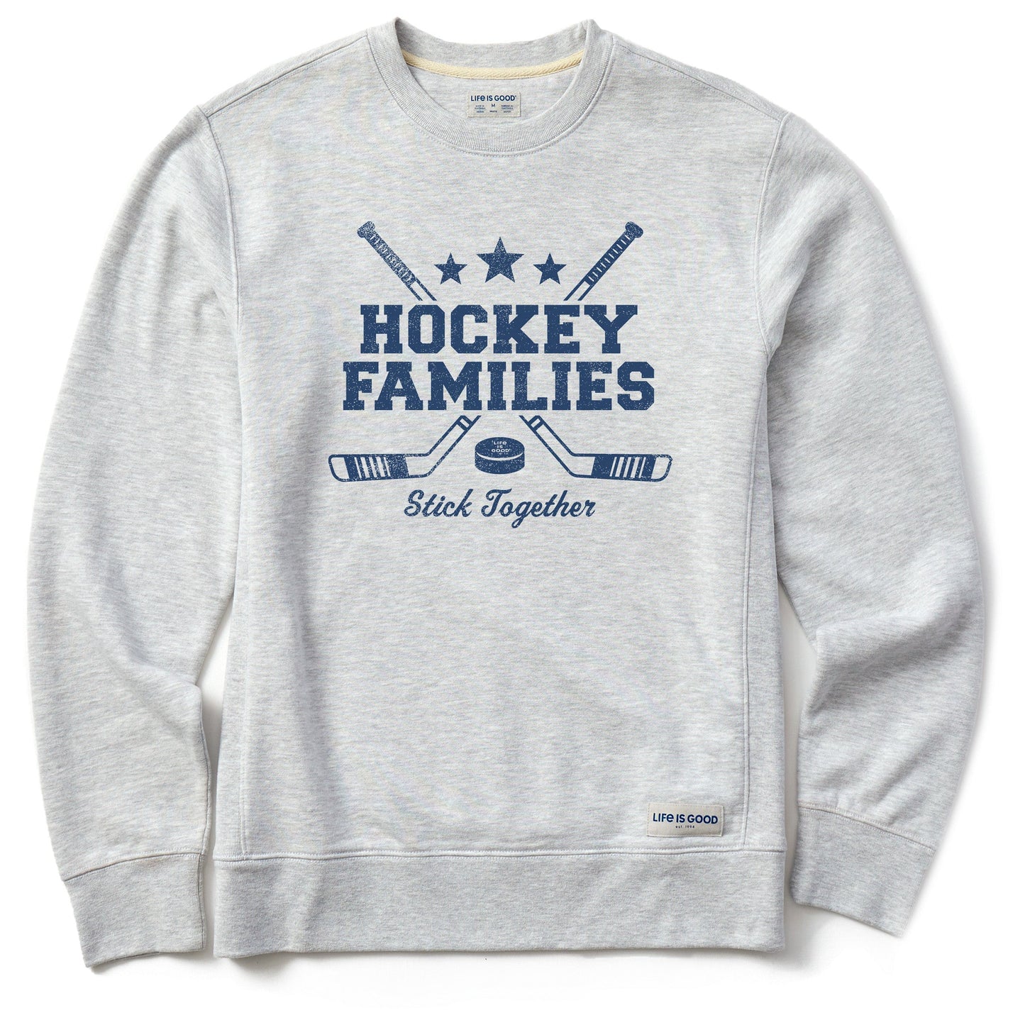 Men's Hockey Families Simply True Fleece Crew