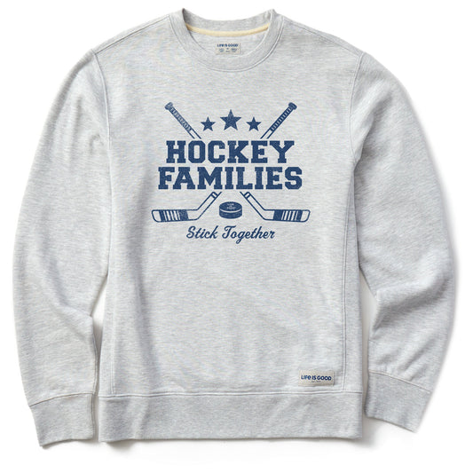 Men's Hockey Families Simply True Fleece Crew