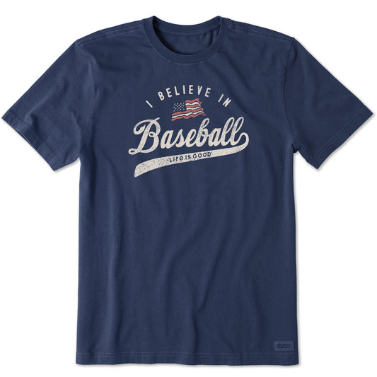 Men's I Believe in Baseball Short Sleeve Tee