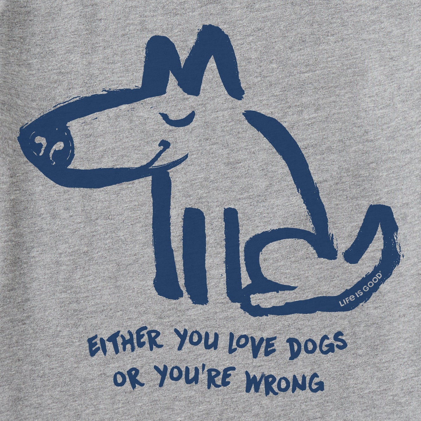 Women's Either You Love Dogs or You're Wrong Short Sleeve Tee
