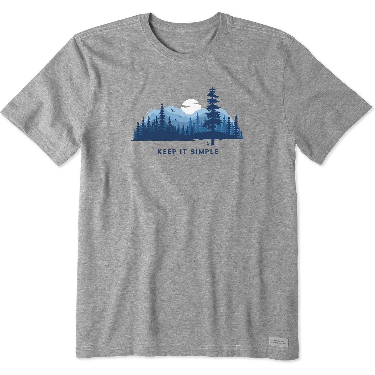 Men's Keep it Simple Evergreen Silo Short Sleeve Tee