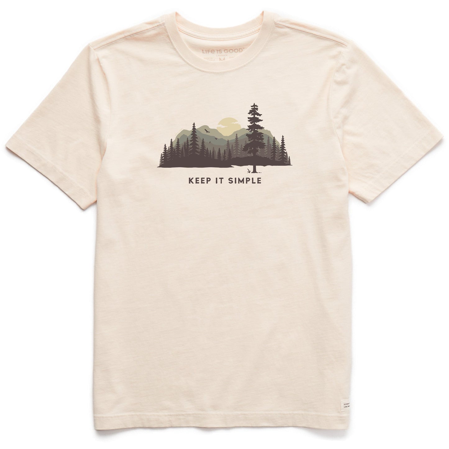 Men's Keep it Simple Evergreen Silo Short Sleeve Tee