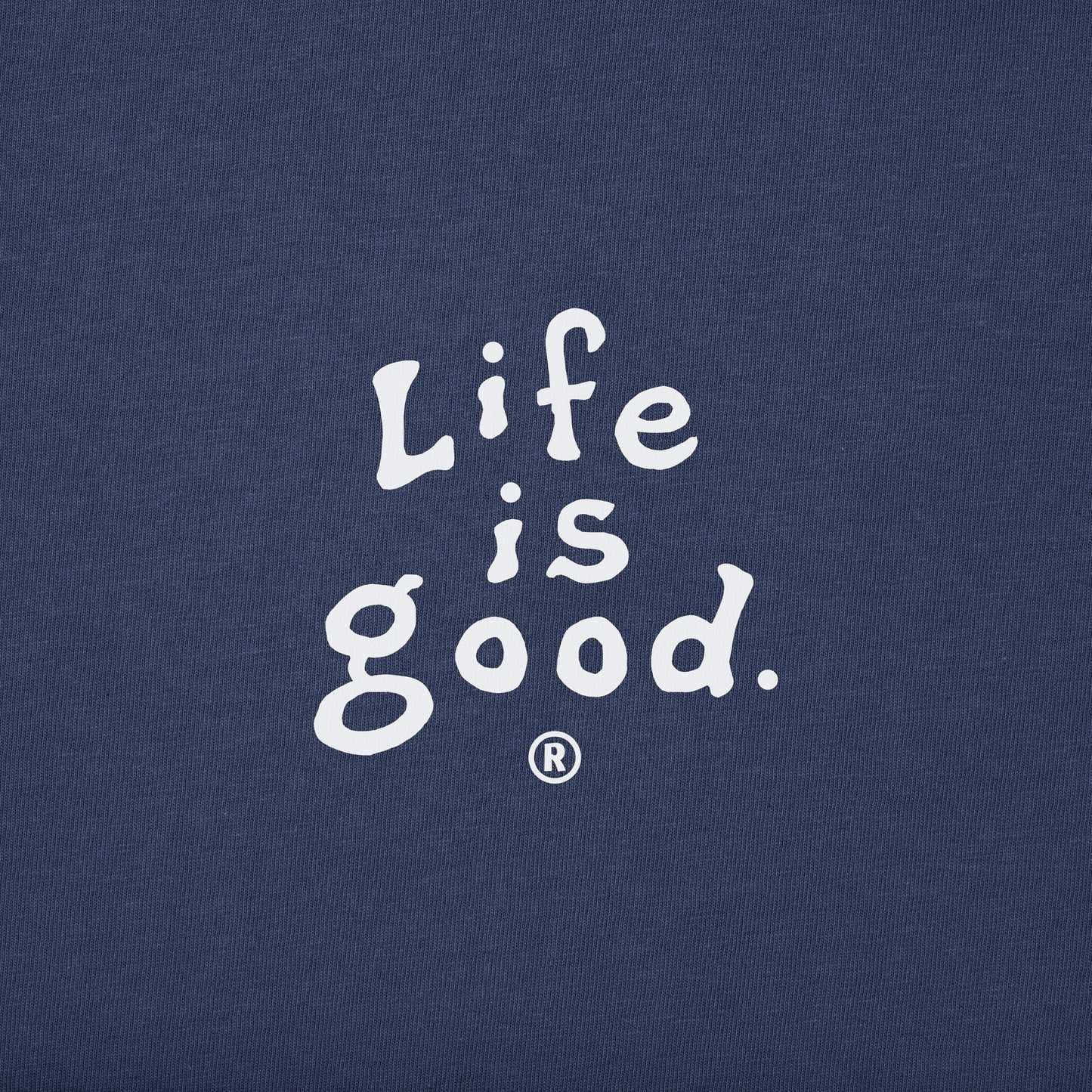 Men's LIG Vintage Wordmark Stacked Short Sleeve Crusher Tee