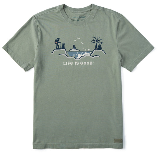 Men's Vista Rocky Coast Short Sleeve Tee