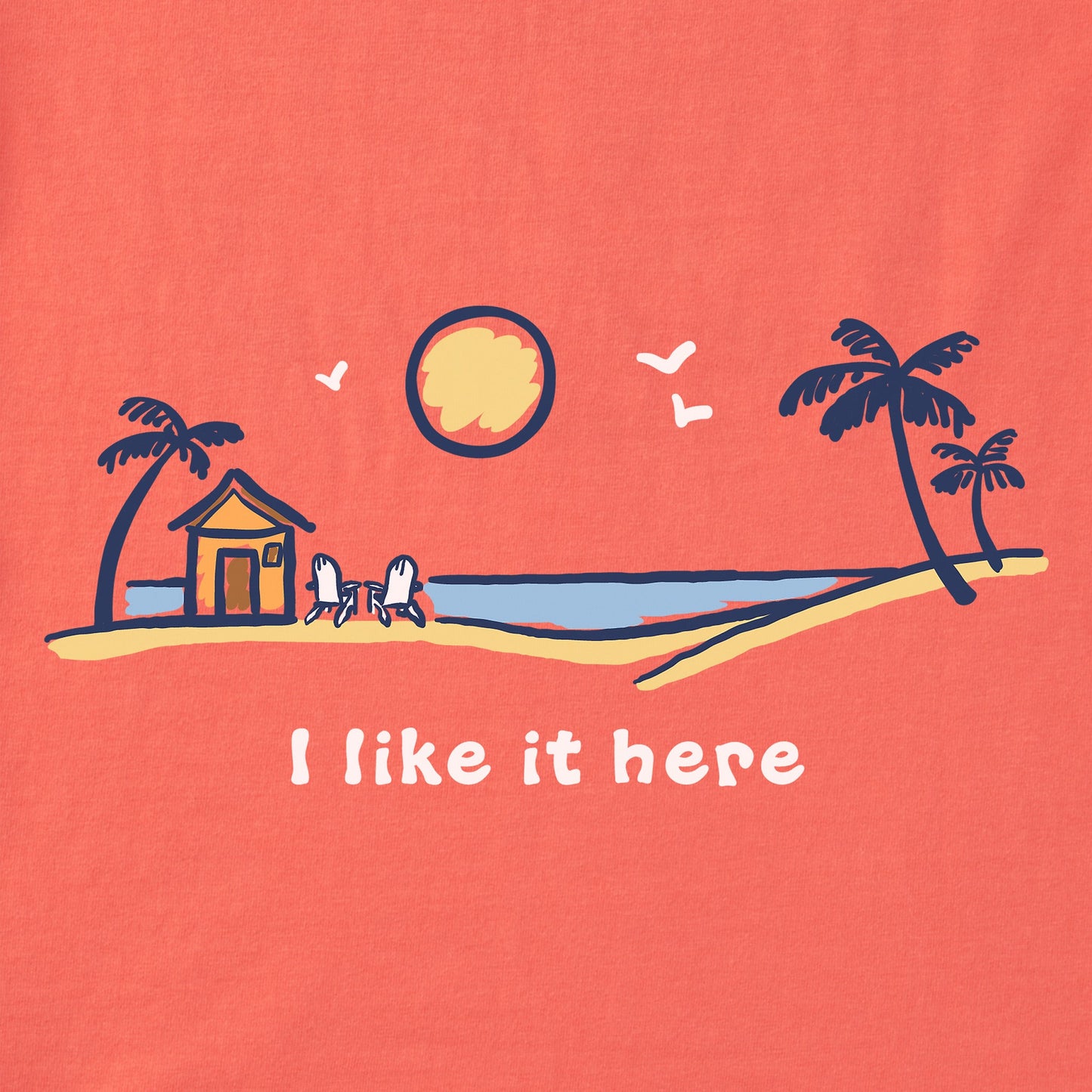 Women's Vista Beach House Short Sleeve Vee