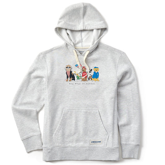 Women's Dog Days of Summer Baseball Simply True Fleece Hoodie